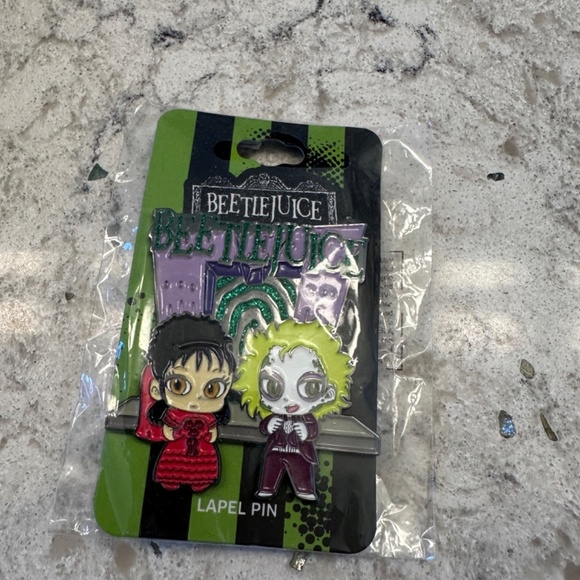 Beetlejuice Lapel enamel pin - Picture 2 of 5